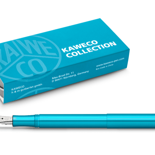 Blue Kaweco Liliput Fountain Pen - Odd Nodd Art Supply