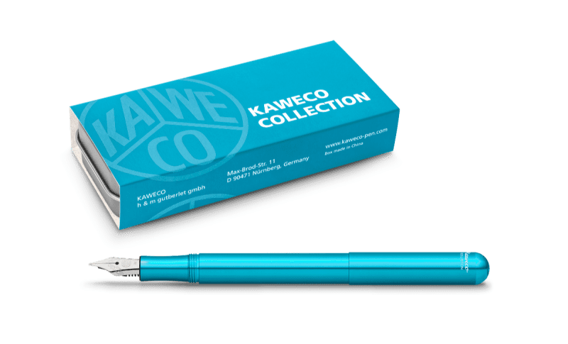 Blue Kaweco Liliput Fountain Pen - Odd Nodd Art Supply