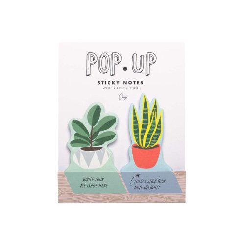 House Plants Pop Up Sticky Notes - Odd Nodd Art Supply