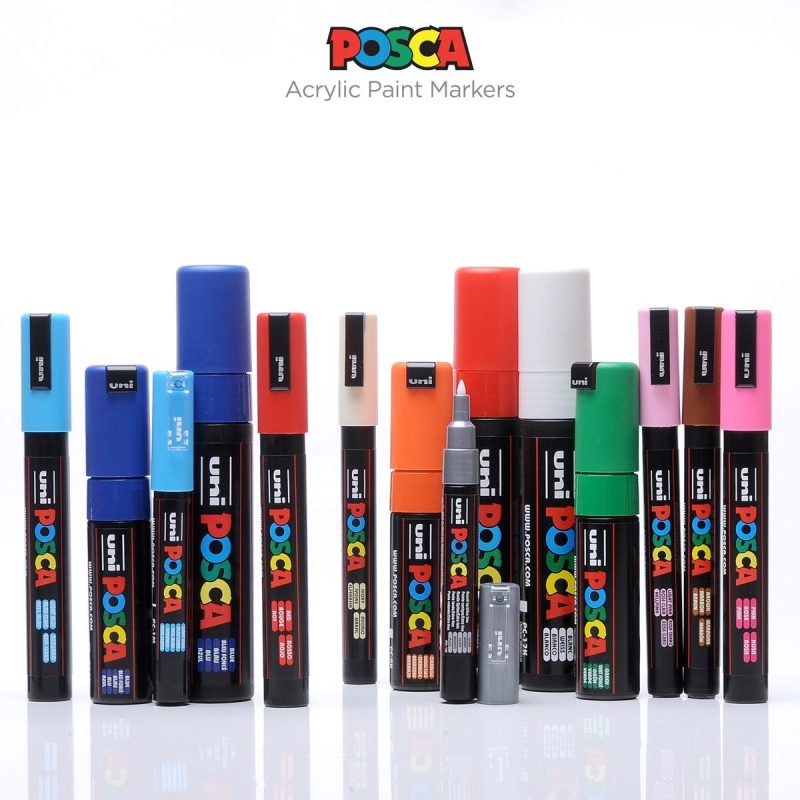 posca acrylic paint markers main logo 1.1616696998