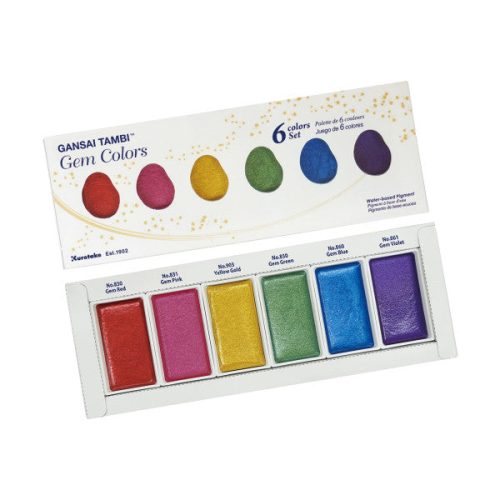 Gansai Tambi Watercolor Gem Set - Odd Nodd Art Supply