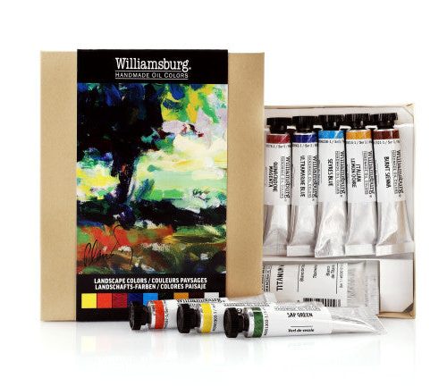 Landscape Williamsburg Handmade Oils 8-Color Introductory Sets