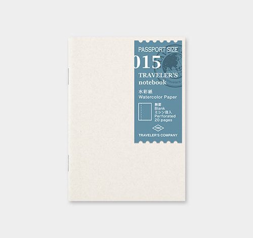 Watercolor Paper Passport Size Traveler's Company Notebooks and Refills - Odd Nodd Art Supply