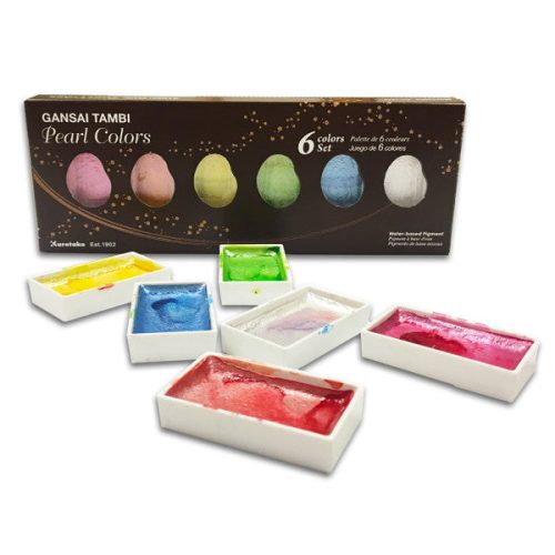 Gansai Tambi Metatallic Pearl Watercolor Set - Odd Nodd Art Supply