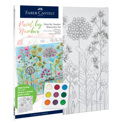 Farmhouse Flowers Paint By Number Watercolor Sets - Odd Nodd Art Supply