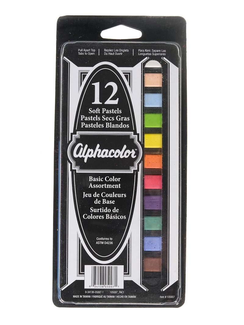 Alphacolor Square Soft Pastel Sets - Odd Nodd Art Supply