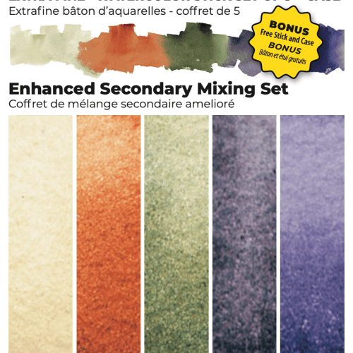 Enhanced Secondary Daniel Smith Extra-Fine Watercolor Stick Sets - Odd Nodd Art Supply