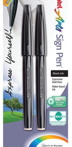 Black Pentel Sign Pens - Odd Nodd Art Supply