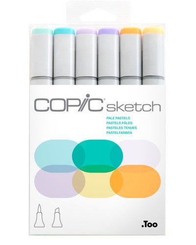 Pastel COPIC Sketch Marker Sets - Odd Nodd Art Supply