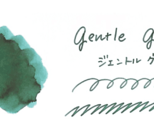 Teranishi Gentle Green Guitar Fountain Pen Ink - Odd Nodd Art Supply