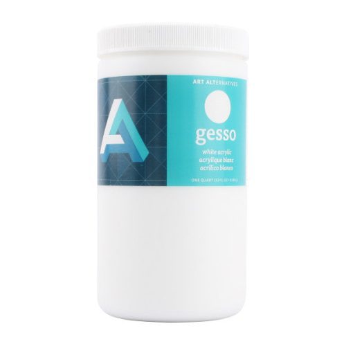 Gesso Acrylic Primer White 32oz Quart - Odd Nodd Art Supply