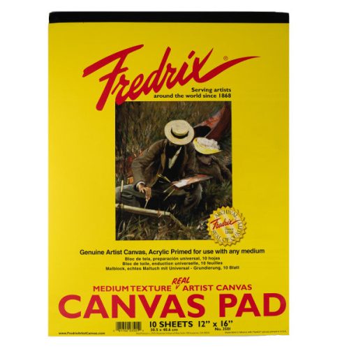 Creative Series White Canvas Pads 12x16- Odd Nodd Art Supply