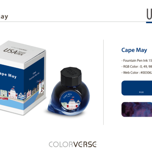 Colorverse USA Special Fountain Pen Ink - Odd Nodd Art Supply Cape May