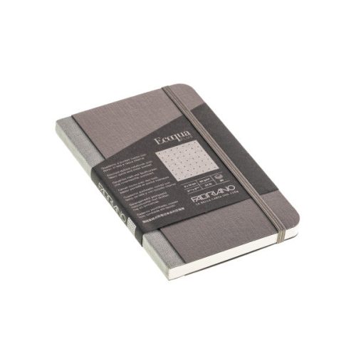 Grey Ecoqua Plus Fabric-Bound Notebooks  - Odd Nodd Art Supply