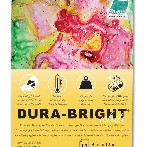 White Dura-Bright Pads - Odd Nodd Art Supply