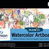 9 x 12 Plein Air Watercolor Artboard Pads - Odd Nodd Art Supply