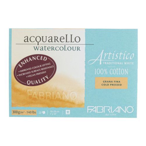 7x10 Cold Press Artistico Traditional White Watercolor Blocks - Odd Nodd Art Supply