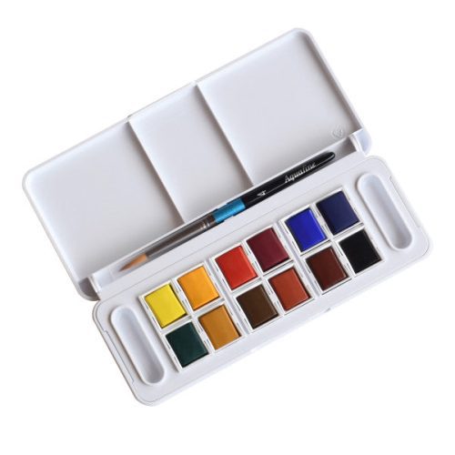 Aquafine Half Pan Watercolor Sets - Odd Nodd Art Supply